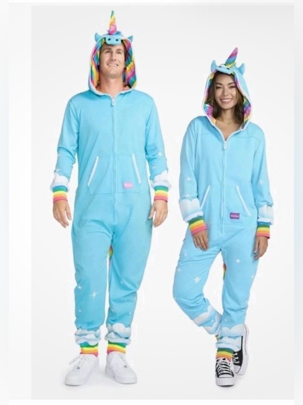 Tipsy Elves Unicorn Onsie Hooded NWT 3X Ret $89.95 Unisex